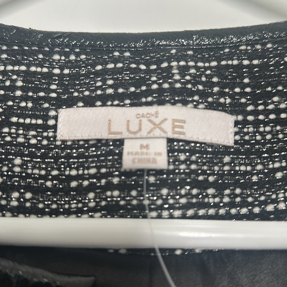 Cache luxe black jacket - Picture 4 of 7